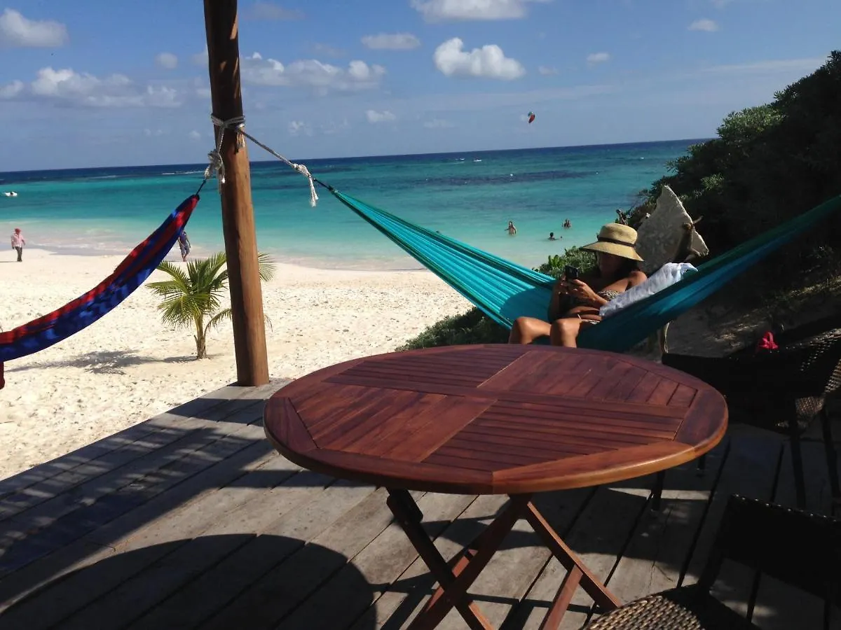 Casa de hóspedes El Secreto Ocean Front Cabin Hotel Xpu Ha México